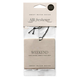 Weekend Hanging Air Freshener